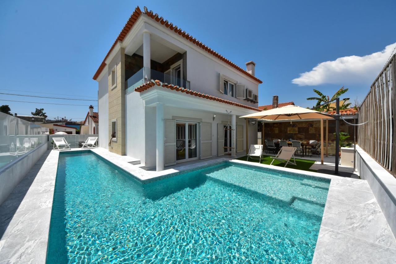Aroeira Villa With Heated Pool By Golf Course, Beach And Lisbon Luaran gambar